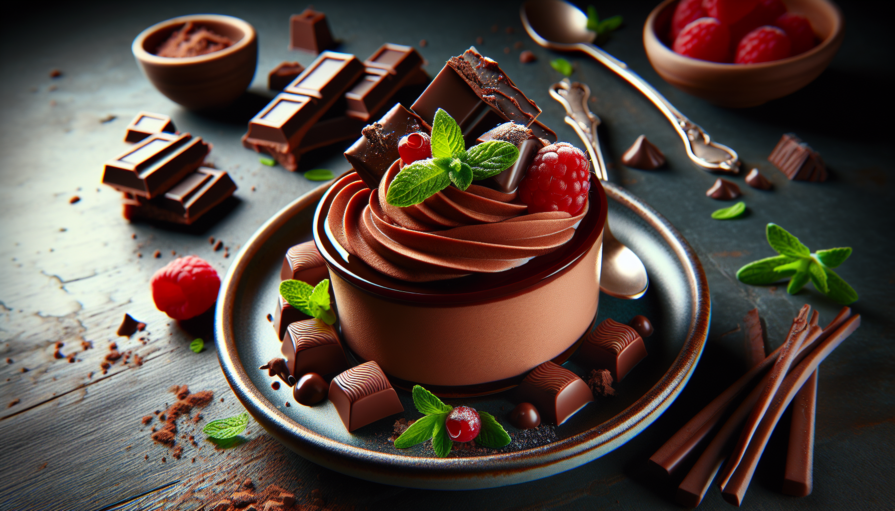 mousse di cioccolato